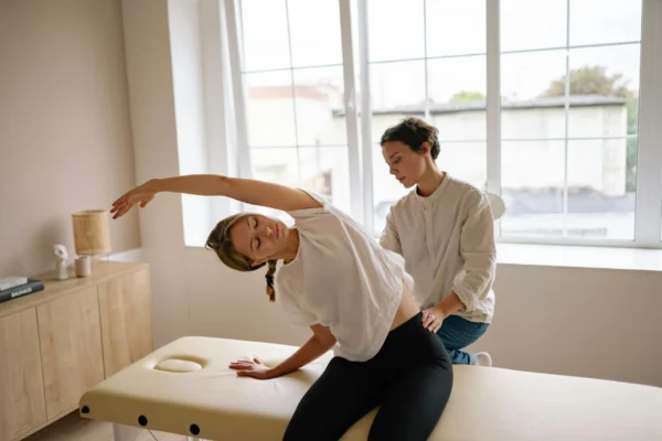 Chiropractic care for moms on the go.